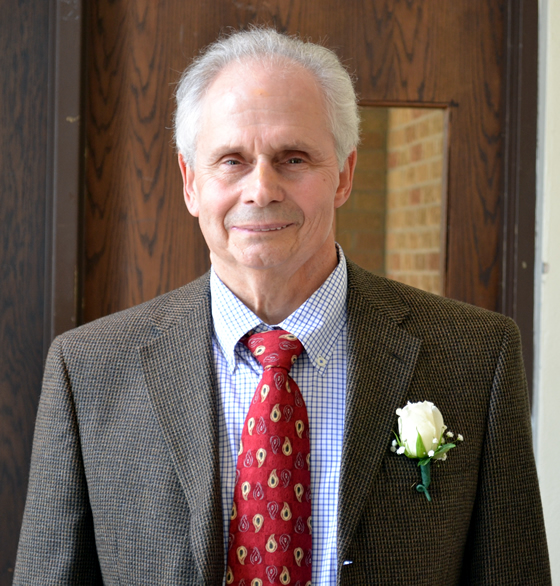 40 Years of Service:  Dr. James Tomek, professor, Department of Languages and Literature